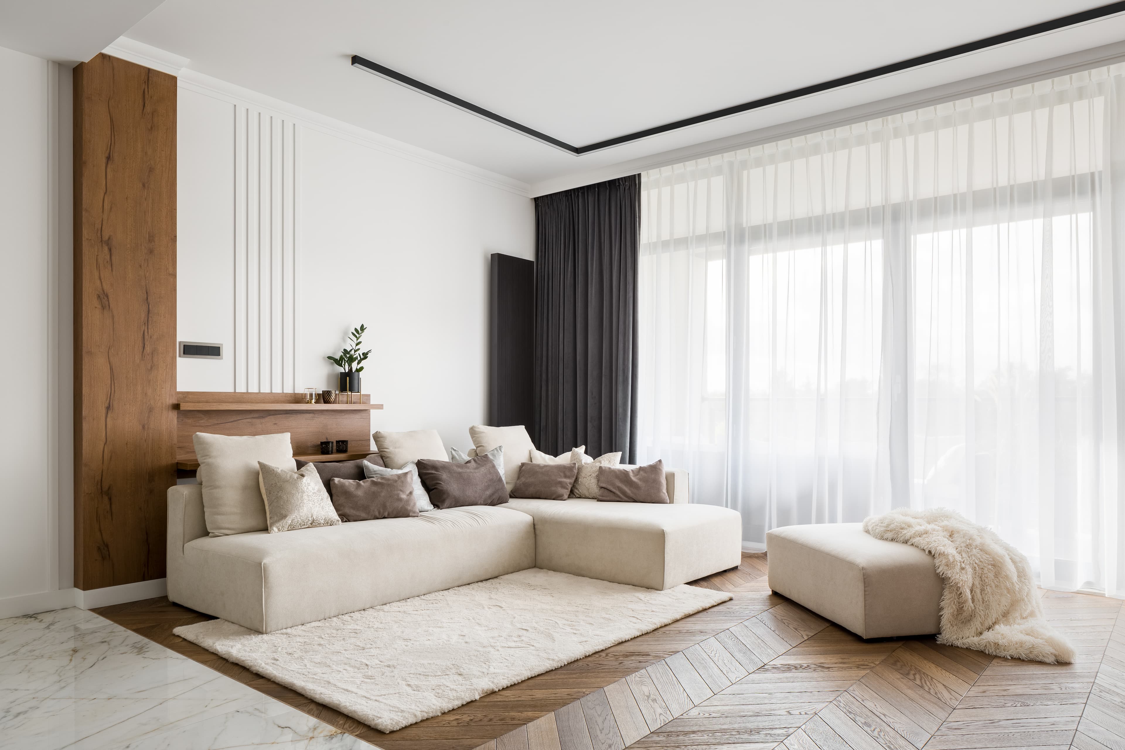 Professional window treatments installation