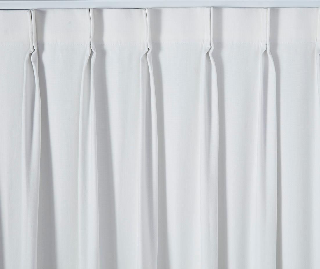 Pinch Pleat curtain heading